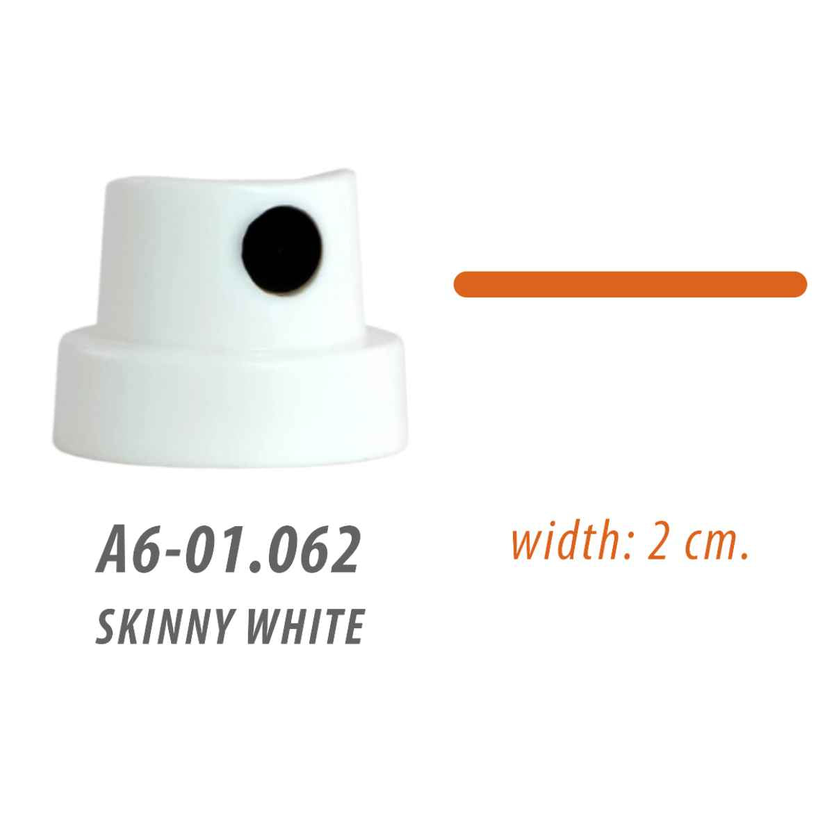 SKinny White Cap - Loop