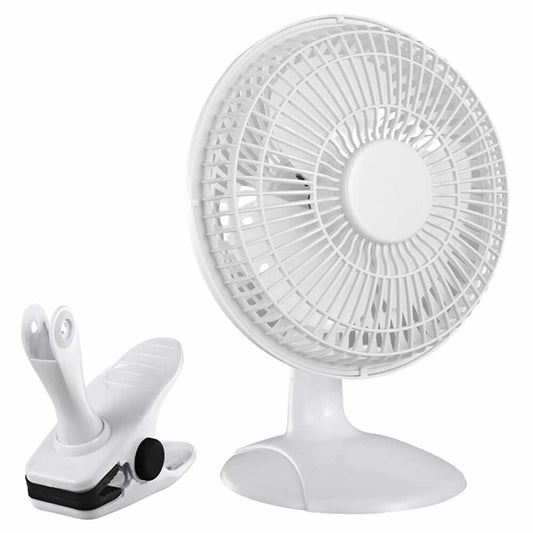 6"(15cm) 2 in 1 Clip on Desk Fan