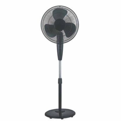 16" Low Noise Pedestal Fan Black/White