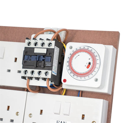 12 + 2 Way Contactor Timer Board